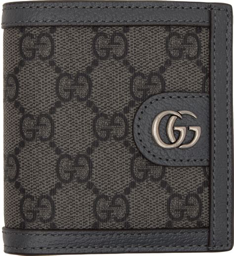 gucci gray wallet|Gucci wallet price in usa.